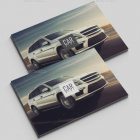 Mẫu thiết kế catalogue ô tô