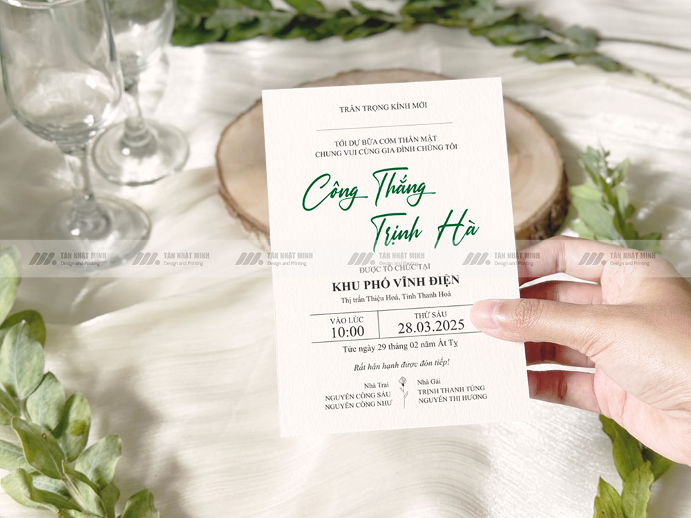 Mẫu Thiệp Cưới Đẹp