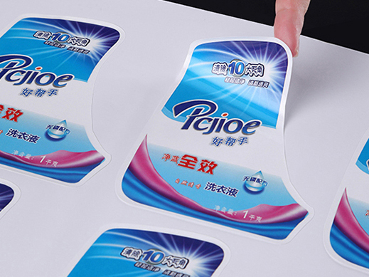 Tem decal nhựa